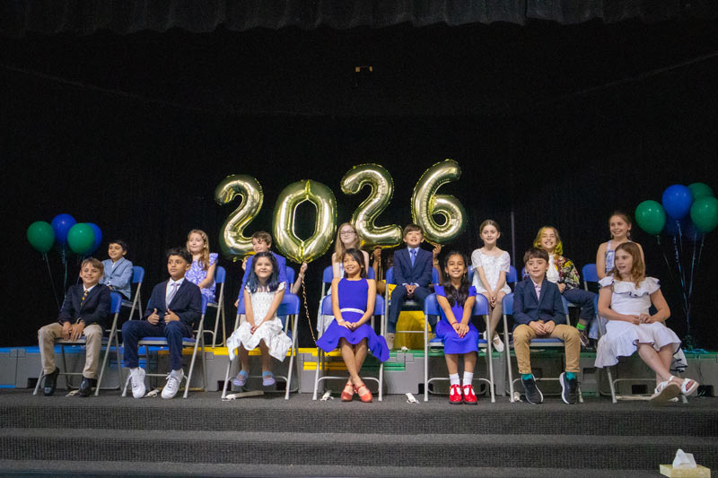 2026 Graduation class at Concord Hill School
